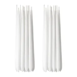 18 Velas Cobra Hanukkah, Blanco