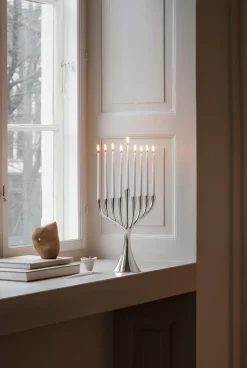 18 Velas Cobra Hanukkah, Blanco