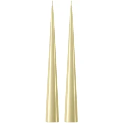 2 Velas ester & erik 37 cm lacado, Buttermilk 17-0