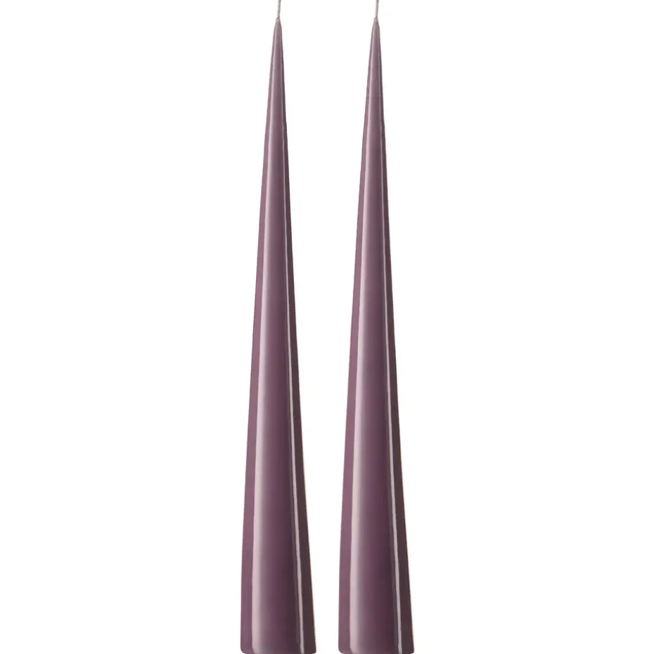 2 Velas ester & erik 37 cm lacado, Muted mauve 42