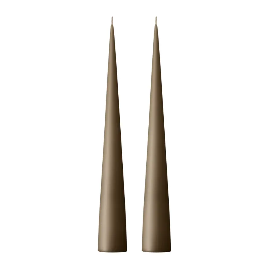 2 Velas ester & erik 37 cm mate, Caviar 77