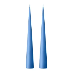 2 Velas ester & erik 37 cm mate, Moon blue 37