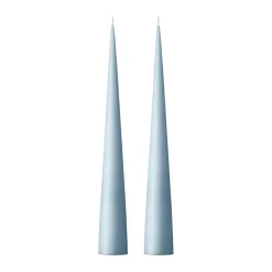 2 Velas ester & erik 37 cm mate, Dusty blue 83