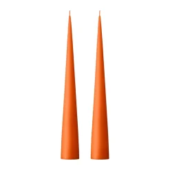 2 Velas ester & erik 37 cm mate, Mild orange 16