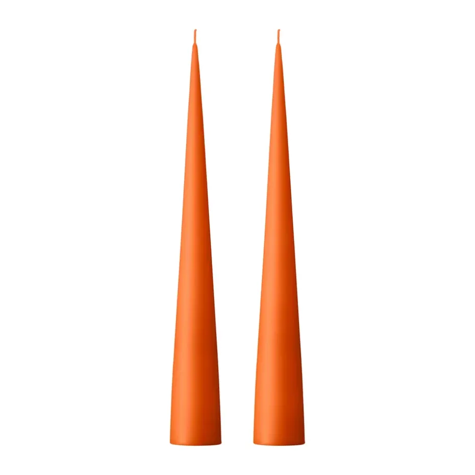 2 Velas ester & erik 37 cm mate, Mild orange 16