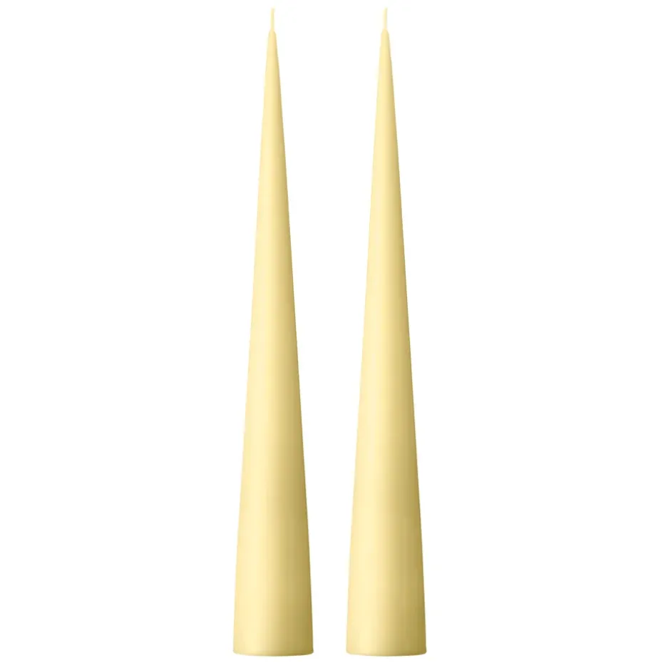 2 Velas ester & erik 37 cm mate, Buttermilk 17