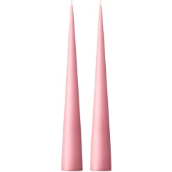 2 Velas ester & erik 37 cm mate, Old rose 39