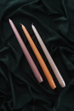 6 Velas Herrgårdsljus 30 cm, Rosa perla