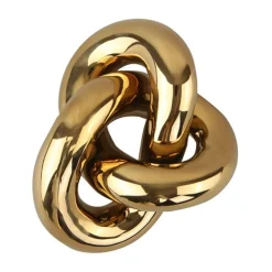 Adorno Knot Table small, Light Gold