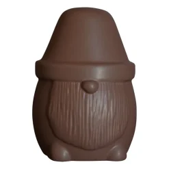 Adorno navideño Mister Santa Ø9.5 cm, Maroon
