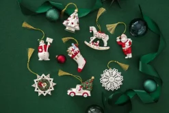 Adorno navideño, muñeco de nieve Christmas Classics, Blanco