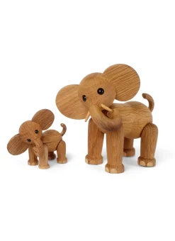 Adorno Ollie elefante, Roble-arce