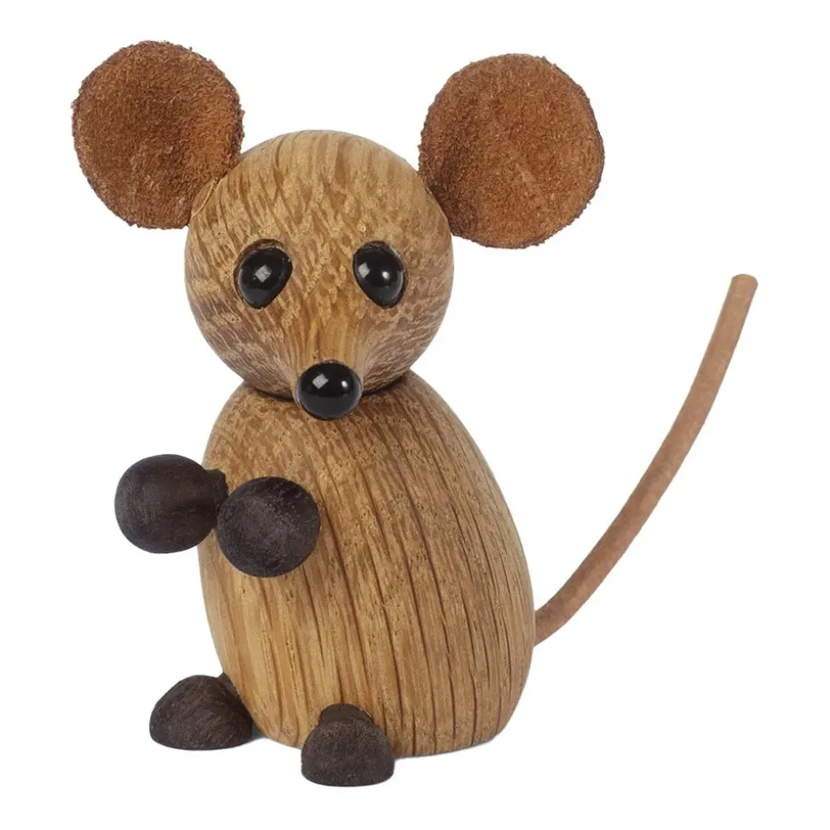 Adorno The city mouse ratón, Roble