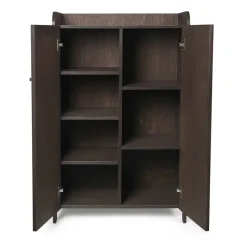 Aparador Sill Low, Dark stained oak