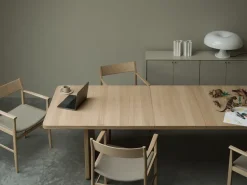 Aparador Volt 80x148 cm, Beige-acero inoxidable