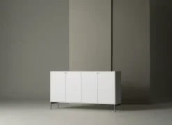 Aparador Volt 80x148 cm, Lacado blanco