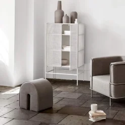 Armario Grid, Beige