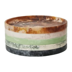 Bandeja decorativa Mist Ø30 cm, Seafoam
