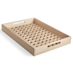 Bandeja Fionia 36x52 cm, roble