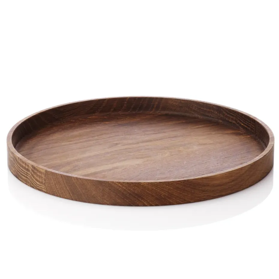 Bandeja Luna, roble ahumado