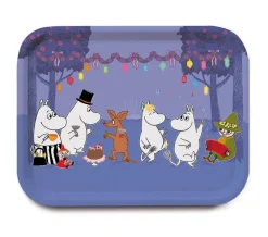 Bandeja Moomin Dancing, azul