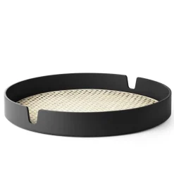 Bandeja Salon Ø40 cm, negro
