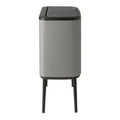 Bo Touch Bin 11+23 L, Mineral concrete grey