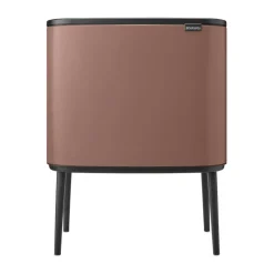 Bo Touch Bin 11+23 L, Satin Taupe