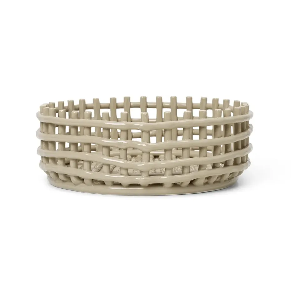 Bol Ceramic trenzado, Cashmere