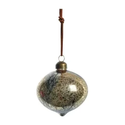 Bola de Navidad Nosille 10 cm, Plata-oro