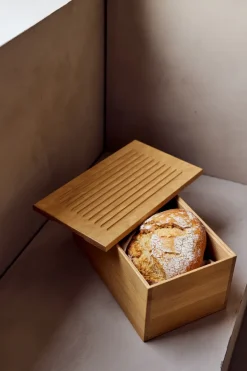Caja de almacenaje Gourmet 35x20x16,5 cm, Oak