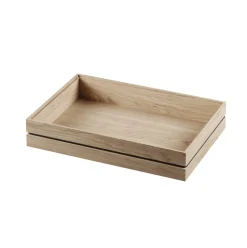 Caja de almacenaje Organise 17x25 cm, Wood