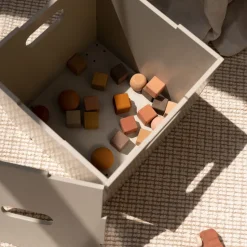 Caja de almacenamiento Cube Storage, Beige