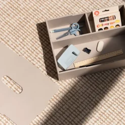 Caja de almacenamiento Kiddo Tool Box, Beige