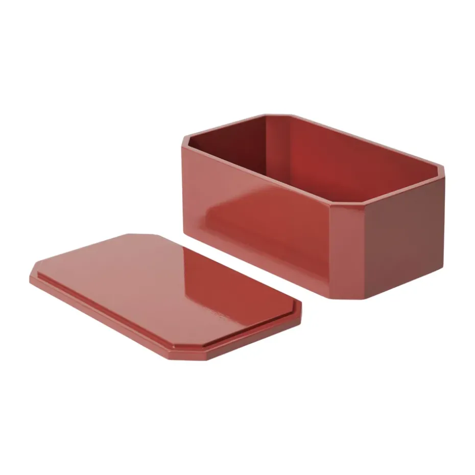 Caja de almacenamiento Nova 15x25 cm, Picante Red