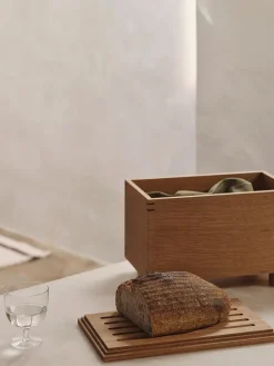 Caja de madera Bon 19x35 cm, Oiled oak