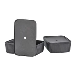 Cajas de almacenamiento Pulp 32x48 cm 2-pack, Black