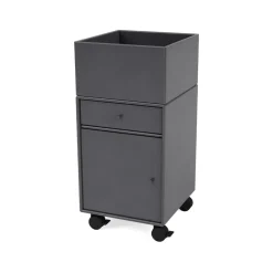 Cajonera con ruedas Runner, Coal 36