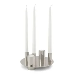 Candelabro Awa, Nickel