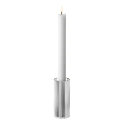 Candelabro Bernadotte 3 piezas, acero inoxidable