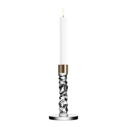 Candelabro Carat latón, altura 18,3 cm