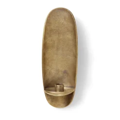 Candelabro de pared Agapé, Brass finish