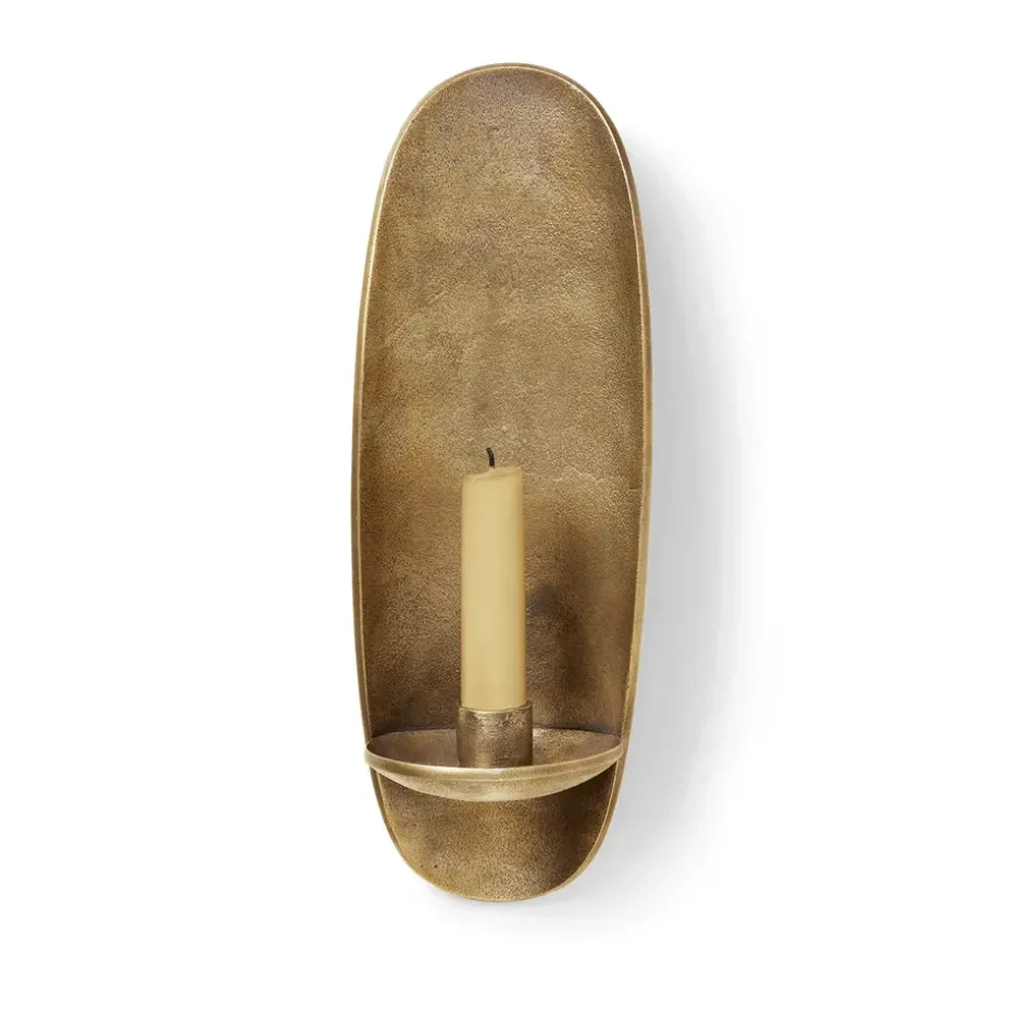 Candelabro de pared Agapé, Brass finish