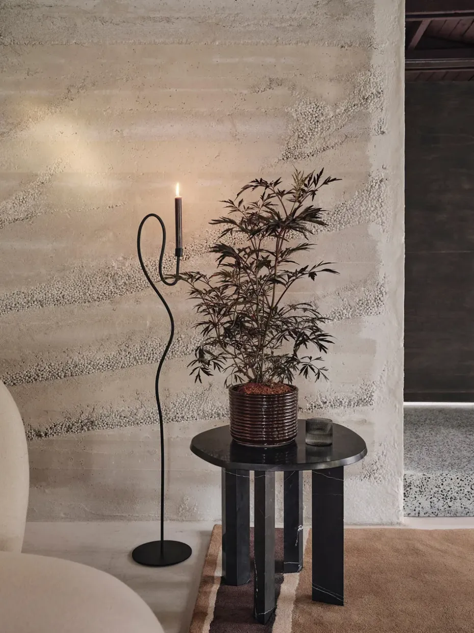 Candelabro de suelo Valse, Black