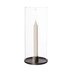 Candelabro Ernst 28 cm, Aluminio negro