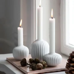 Candelabro Hammershøi pequeño, blanco