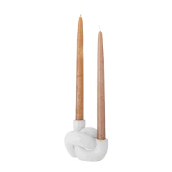 Candelabro Haydn nudo, Blanco