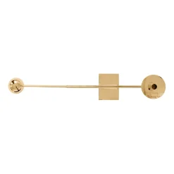 Candelabro Interconnect 70 cm, Polerad latón