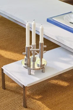 Candelabro Jaime Hayon grande, Stainless steel