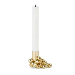 Candelabro Molekyl 1, latón